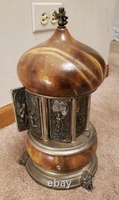 Reuge Swiss Menuet Lipstick Holder Music Box Dr Zhivago Strangers in the Night