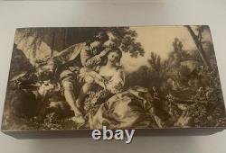 Reuge Swiss Music Box 4 Tune 50 Note Sound of Music Do-Re-Mi Edelweiss Climb