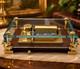 Reuge Swiss Music Box Glass &Wood Limited Edition 1/50 Marche By Tchaikovsky
