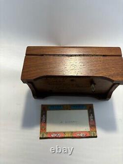 Reuge Swiss Music Box La Boheme 1/50