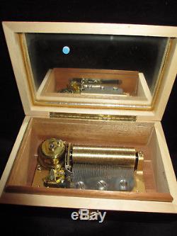 Reuge Swiss Music Box MY HAPPINESS #1324AB 2/50 Note KH