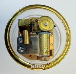 Reuge Swiss Music Box Music of the Night No. 6309 Wood Base Works