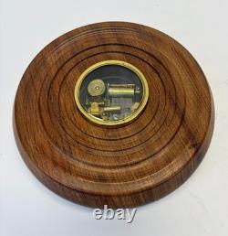 Reuge Swiss Music Box Music of the Night No. 6309 Wood Base Works