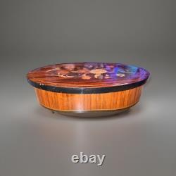 Reuge Swiss Musical Movement Music Box THE IMPOSSIBLE DREAM Made In Italy