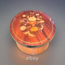 Reuge Swiss Musical Movement Music Box THE IMPOSSIBLE DREAM Made In Italy