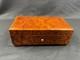 Reuge Swiss Switzerland Burlwood Wind Up Music Box