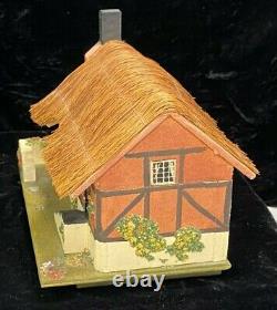 Reuge Switzerland Old English Musical Cottage Pauline Ralph My Lady Greensleeves