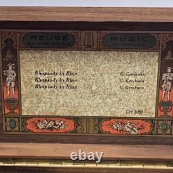 Reuge Switzerland Saint Croix Music Box G. Gershwin Working CH 3/50