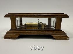 Reuge The San Francisco Music Box Co. Wood & Beveled Glass Case Lara's Theme