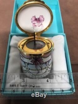 Reuge Tiffany Halcyon Days Enamel Miniature Music Box