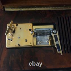 Reuge Treasure Chest 4.5 Disc Movement Music Box With Set of Ten Discs