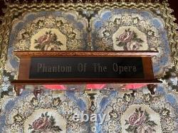 Reuge Triple Music Box'Phantom of the Opera' Overhauled Interior