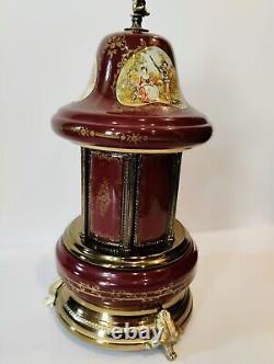 Reuge Vintage Lipstick Cigarette Carousel. Romeo & Juliet Theme Music