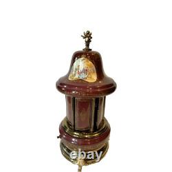 Reuge Vintage Lipstick Cigarette Carousel. Romeo & Juliet Theme Music