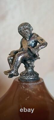 Reuge Vintage Lipstick Cigarette Holder Music Box Carousel