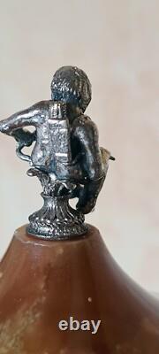 Reuge Vintage Lipstick Cigarette Holder Music Box Carousel