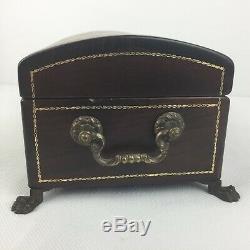 Reuge Vintage Music Jewelry Box 45003 CH 4/50 Made in Switzerland Plays 4 Songs