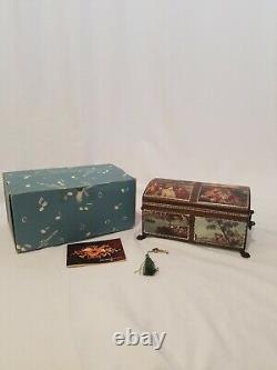 Reuge Vintage Music Jewelry Box 45033 CH 4/50 Made in Switzerland Plays 4 Songs