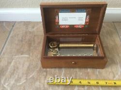 Reuge Vintage Old Music Box working condition 72 note