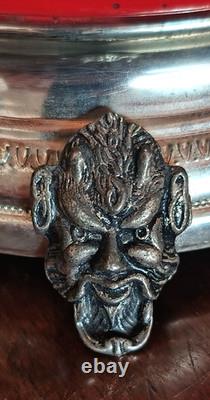 Reuge Vintage Red Lipstick Cigarette Holder Music Box Carousel