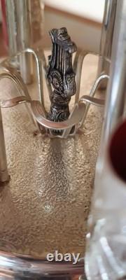 Reuge Vintage Red Lipstick Cigarette Holder Music Box Carousel