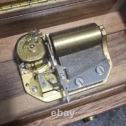 Reuge Wind-Up Swiss Vintage Music Box Lara's Theme Doctor Zhivago 1/36 Works