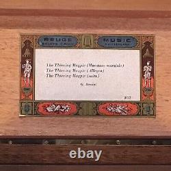 Reuge Wind Up Three 72 Note Music Box