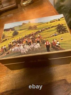 Reuge Wooden Music Box Countryside Made in Switzerland EDELWEISS Used