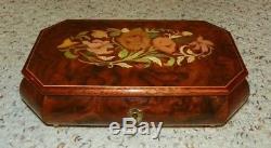 Reuge Wooden Music Box The Trout (Die Forelle) no. 1869 F. Schubert 1/36
