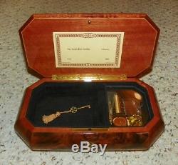 Reuge Wooden Music Box The Trout (Die Forelle) no. 1869 F. Schubert 1/36