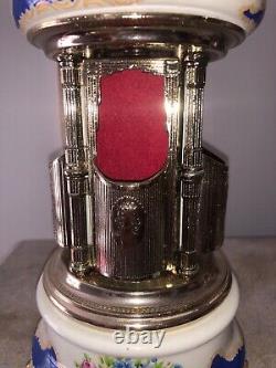 Reuge antique lipstick carousel music box