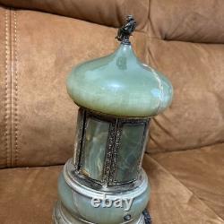 Reuge cigarette marble music box Antique Tested working
