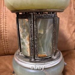 Reuge cigarette marble music box Antique Tested working