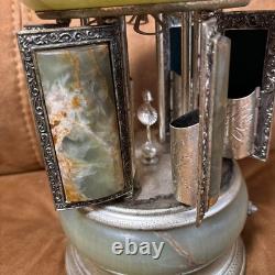 Reuge cigarette marble music box Antique Tested working