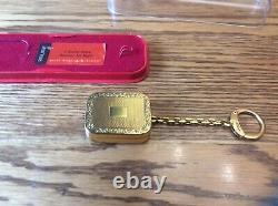 Reuge keychain, mini musicbox Still In Original Box Never Been Used