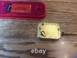 Reuge keychain, mini musicbox Still In Original Box Never Been Used