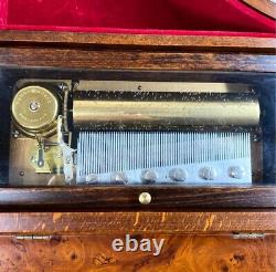 Reuge music box 72 Note Key piano model Hungarian Rhapsody Collective