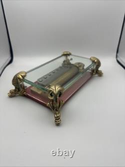 Reuge music box CH 3/72 Tristesse Chopin 3 part 72 note dolphin legs Koi