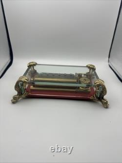 Reuge music box CH 3/72 Tristesse Chopin 3 part 72 note dolphin legs Koi