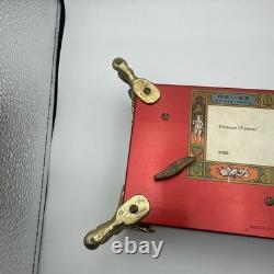 Reuge music box CH 3/72 Tristesse Chopin 3 part 72 note dolphin legs Koi