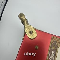 Reuge music box CH 3/72 Tristesse Chopin 3 part 72 note dolphin legs Koi