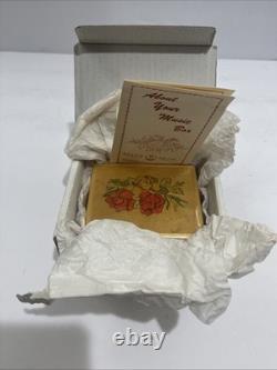 Reuge music box switzerland Ring Box Waltz If The Flowers Song! With Box! RARE Reuge music box switzerland Ring Box Waltz If The Flowers Song! With Box! RARE