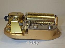 Reuge's Romance Swiss Made 36 Note Music Box Mechanism Works In New Condition
