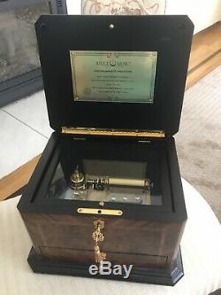 Reuge swiss music box 5 cylinder 50 Notes