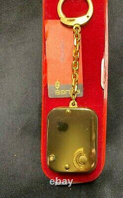 Reuge swiss music box, Edelweiss, key chain, Vintage