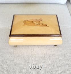 Rita Ford Ballerina Italian Inlay Music Box Reuge
