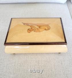 Rita Ford Ballerina Italian Inlay Music Box Reuge