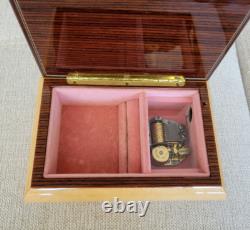 Rita Ford Ballerina Italian Inlay Music Box Reuge