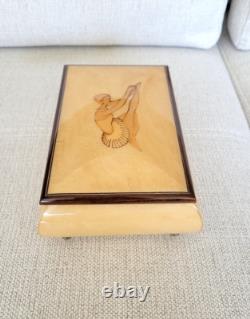 Rita Ford Ballerina Italian Inlay Music Box Reuge