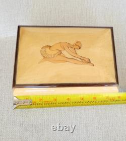 Rita Ford Ballerina Italian Inlay Music Box Reuge